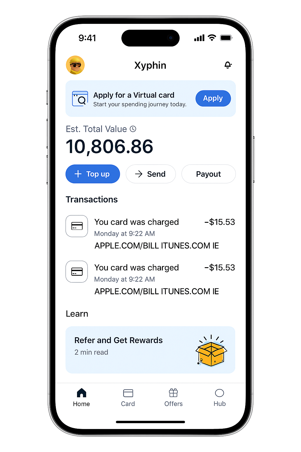 XY Finance App